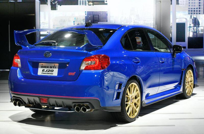 WRX STI EJ 20 Final Edition Subaru le dice adiós a su motor más