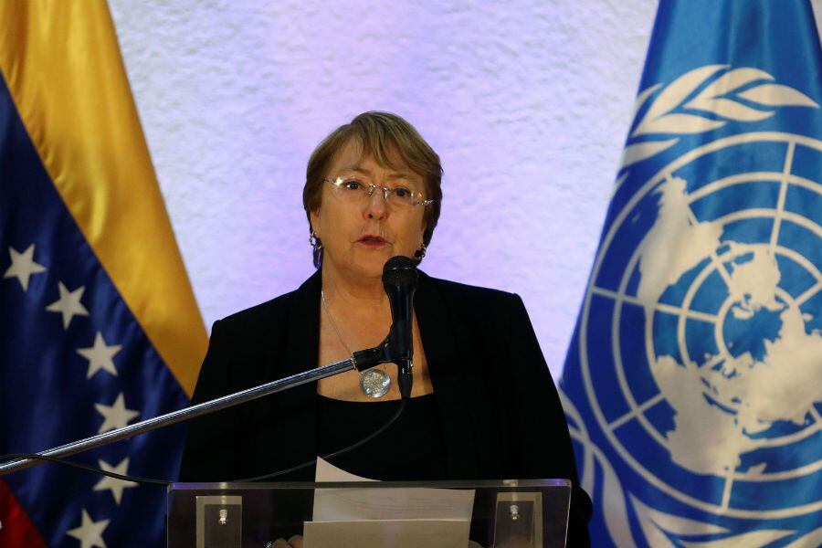 Bachelet Llamo a las autoridades a liberar a todos quienes estén