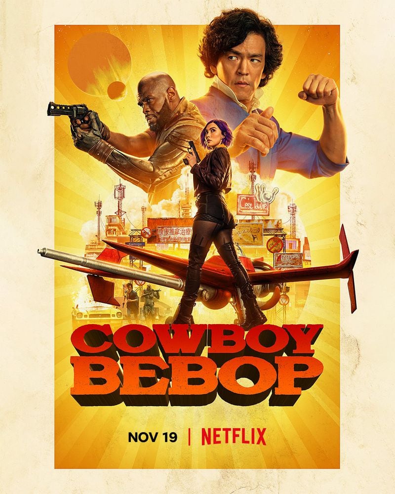 Netflix lanzó un nuevo póster para su serie de Cowboy Bebop La Tercera