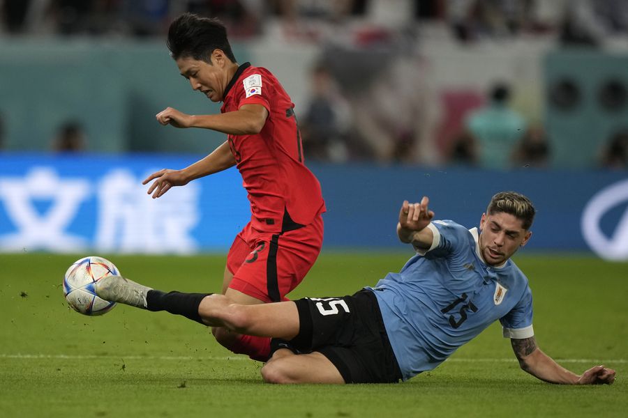 Video La Barrida Que El Uruguayo Federico Valverde Celebr Como Un Gol