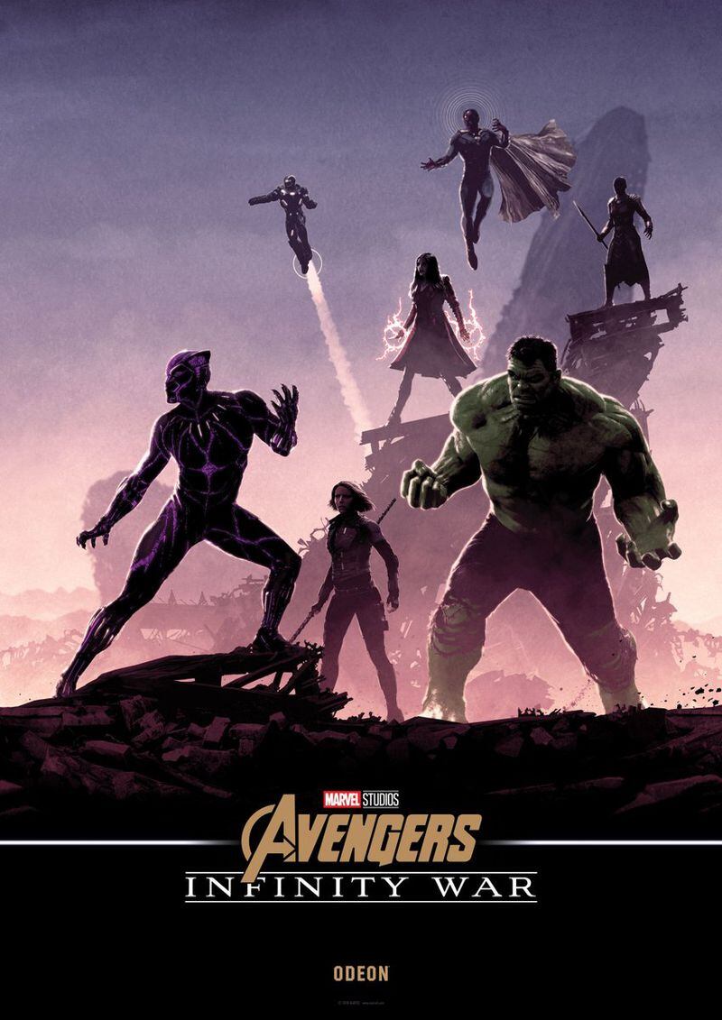 Los nuevos póster de Infinity War se convierten en un épico banner La