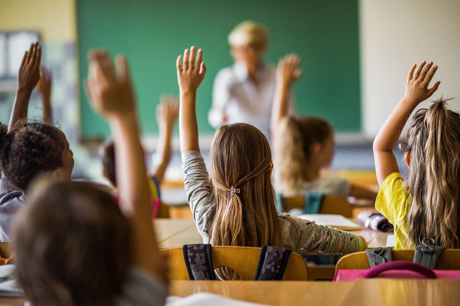 Niños en clases