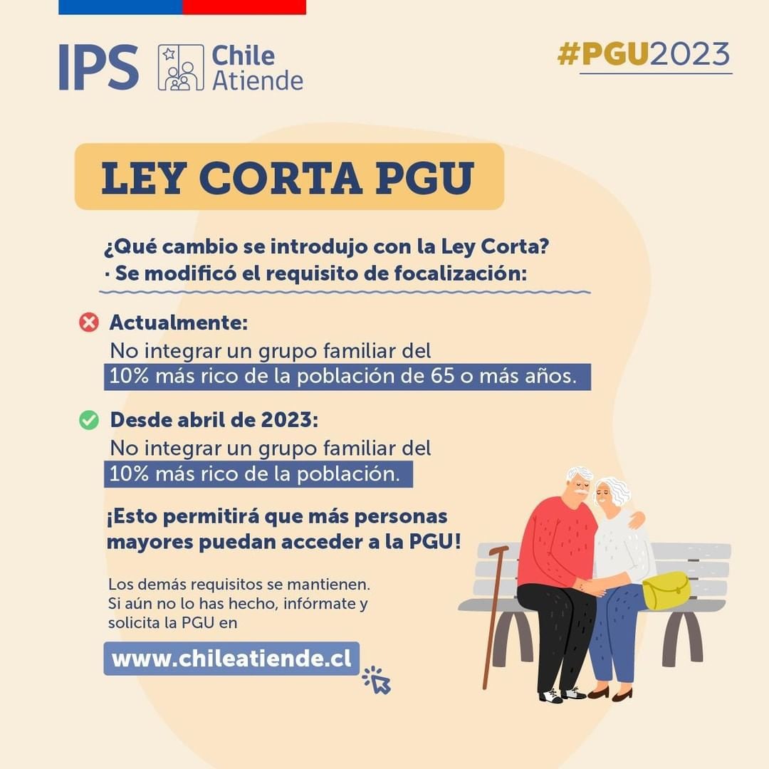 Ley corta PGU