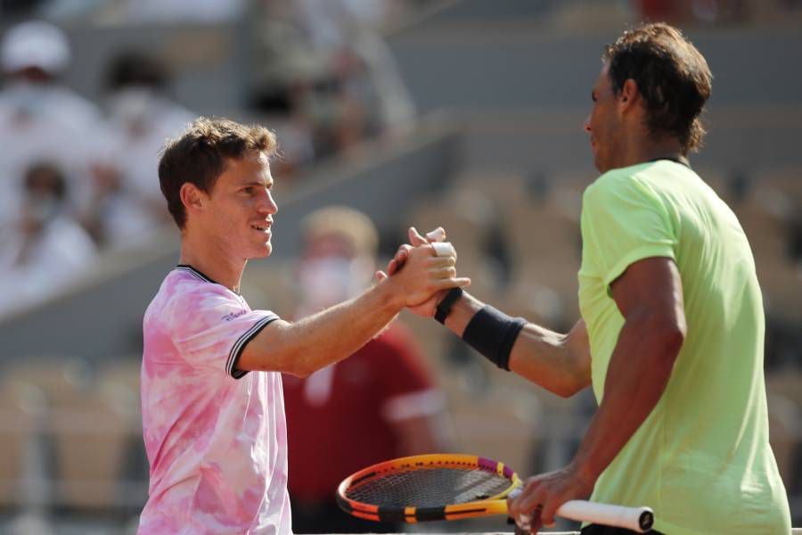 Rafael Nadal avanzó a las semifinales de Roland Garros después de superar a Diego Schwartzman.