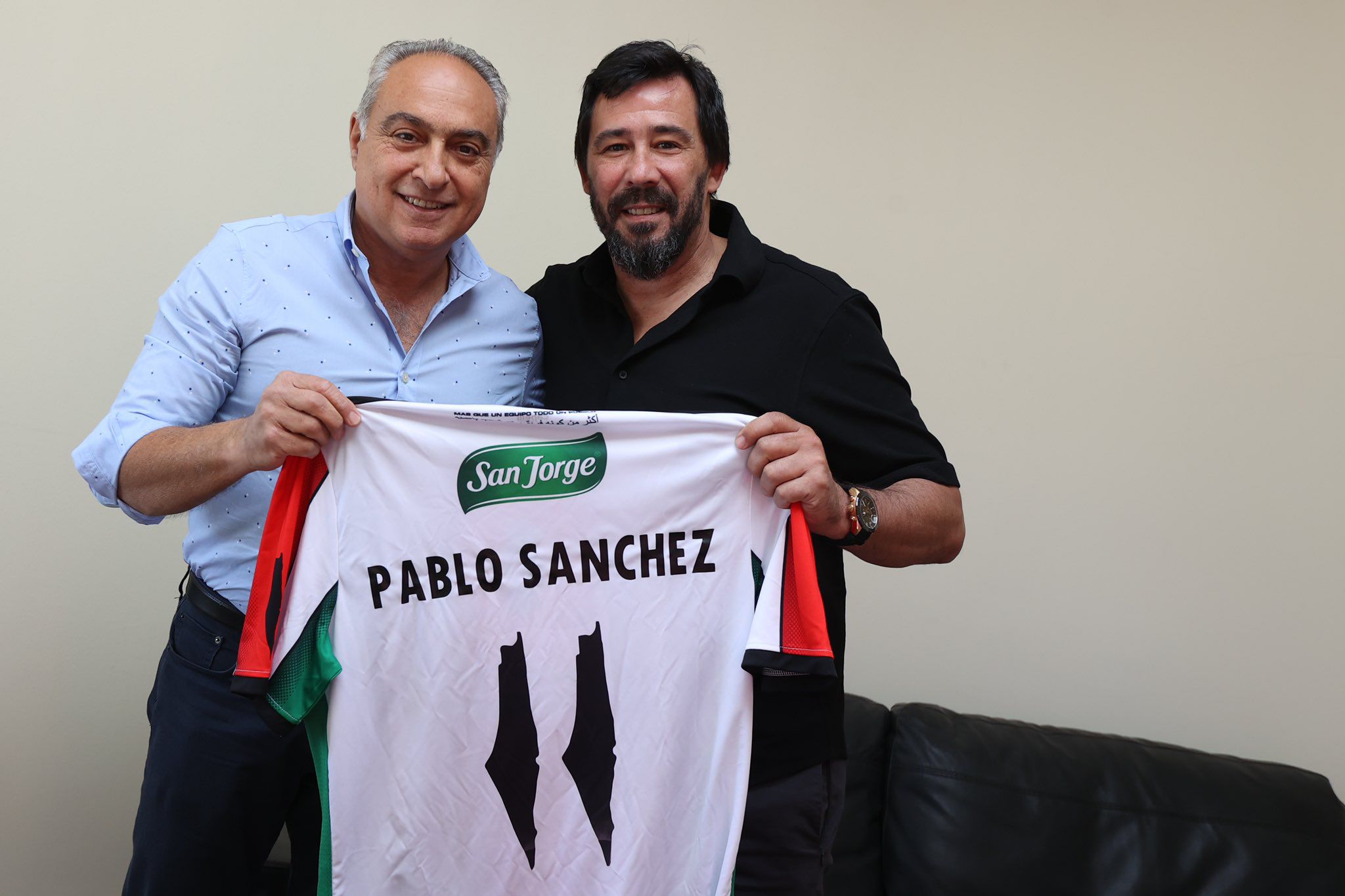 Palestino, Pablo Sánchez