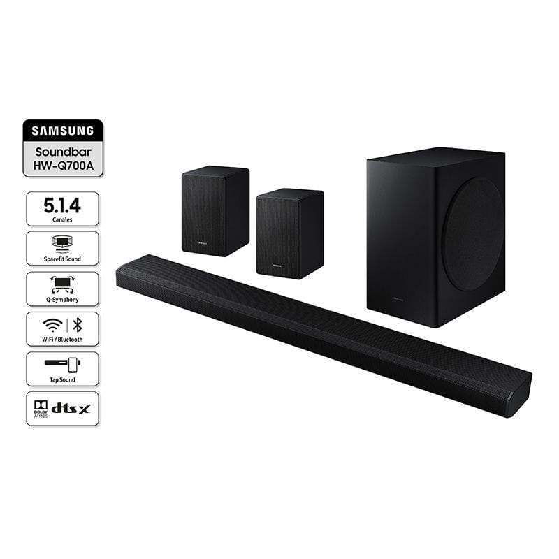 Soundbar Sony Sistema De Sonido Soundbar HW-Q700A 3.1.2 ch