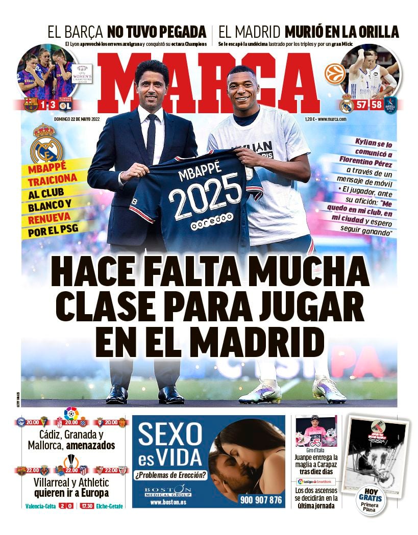 Portada Marca Mbappé