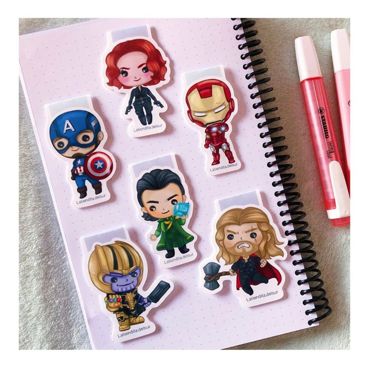 Marcapaginas Avengers