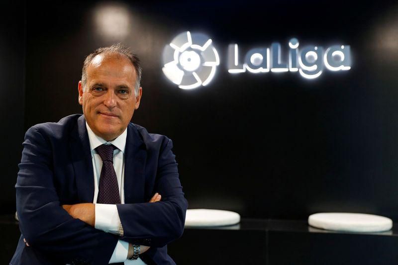 Javier Tebas, presidente de LaLiga