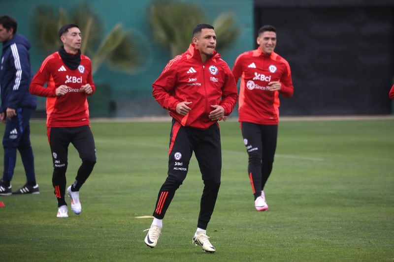 La Roja se alista para el amistoso ante Paraguay.