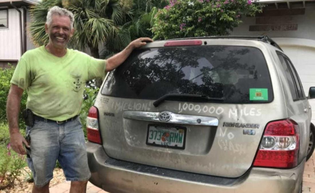 Toyota le hace un especial regalo a un hombre que recorrió más de un millón de kilómetros en su Highlander