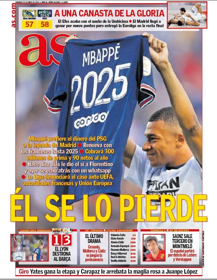 Portada As Mbappé