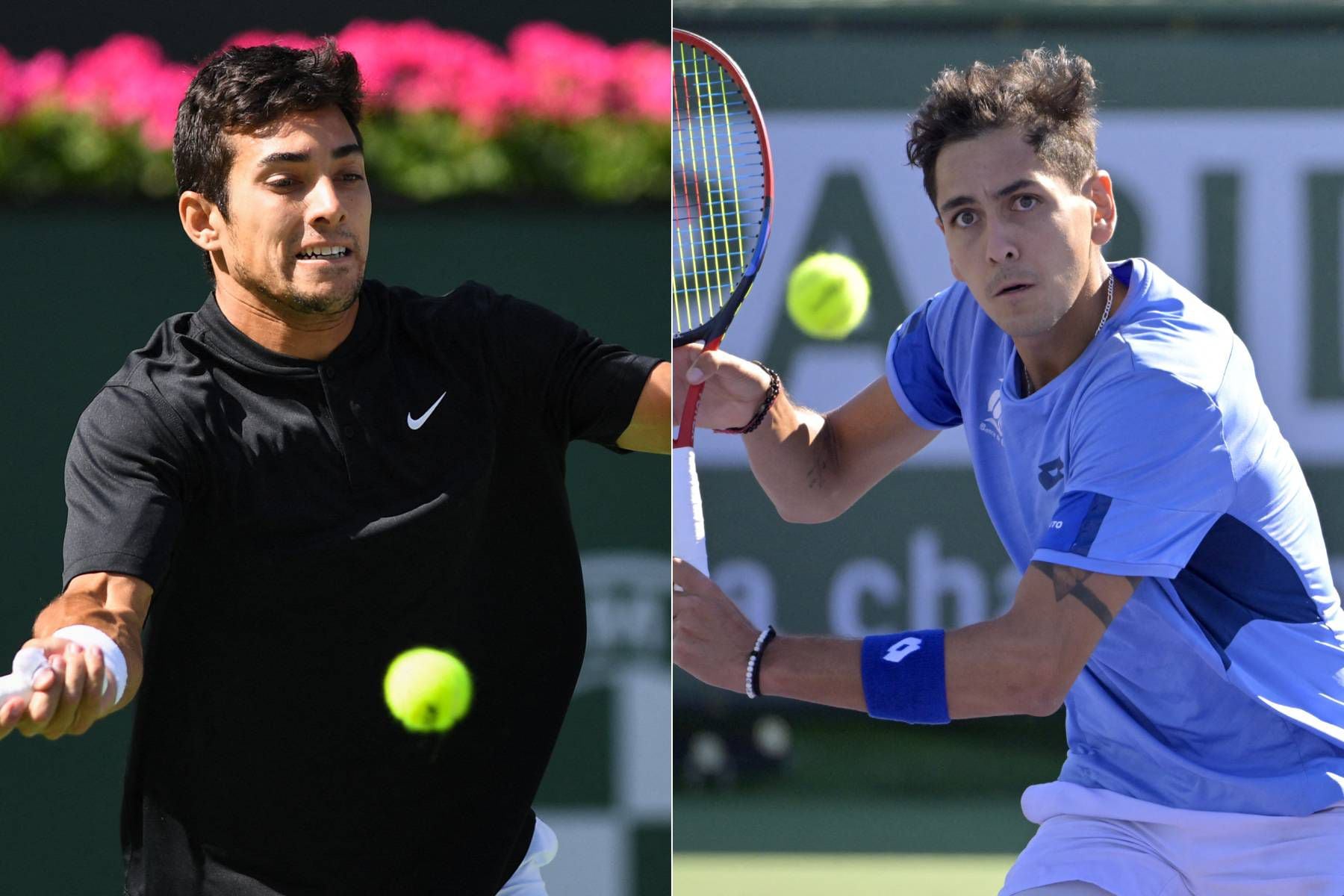 Christian Garin y Alejandro Tabilo se enfrentan por un cupo en el Masters 1000 de Miami.