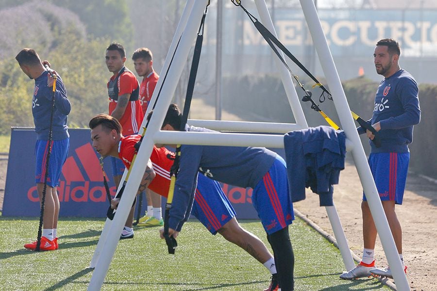 Entrenamiento Universidad de Chile 21 de Julio