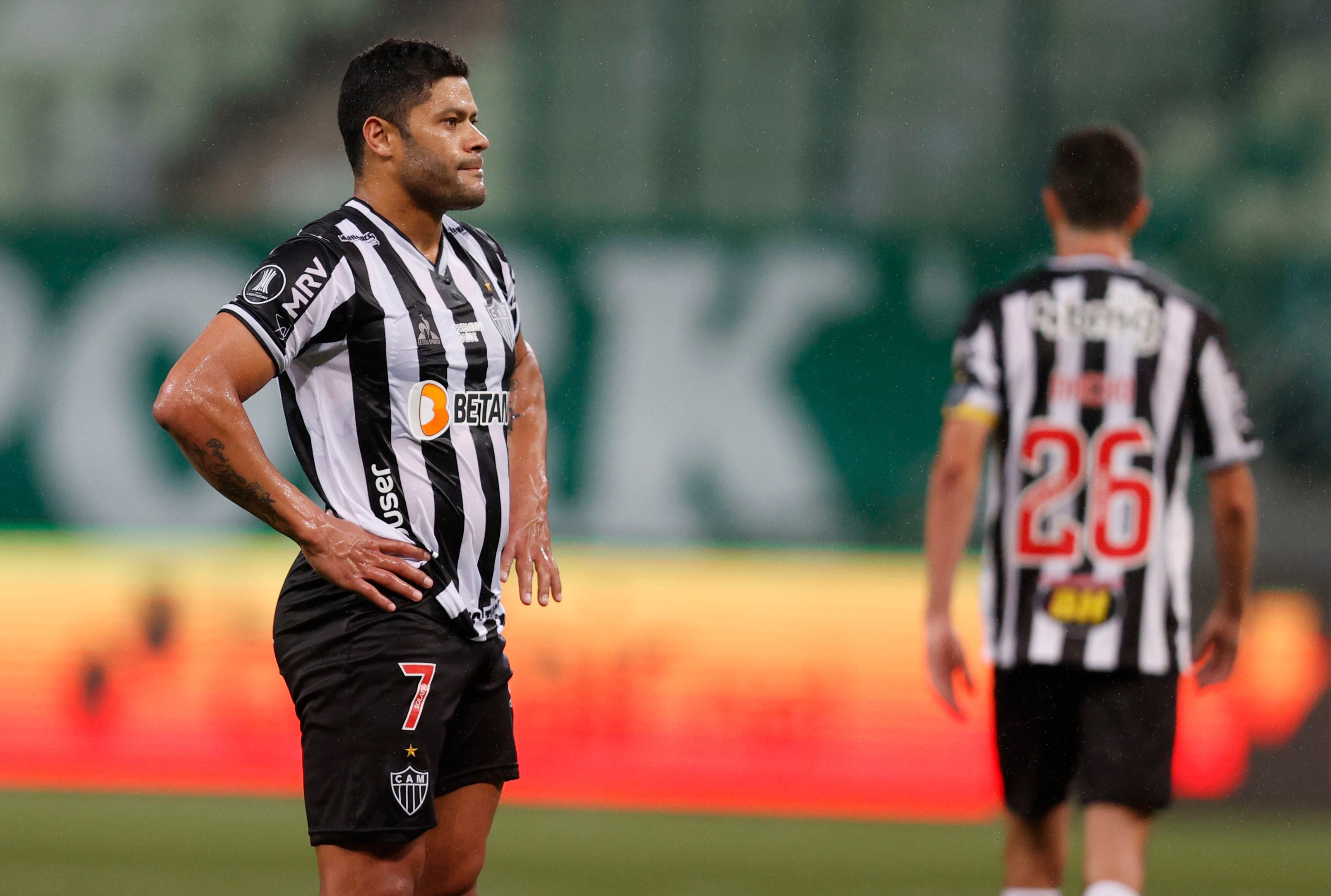 Hulk erró un penal en el empate entre Atlético Mineiro y Palmeiras, por las semifinales de la Copa Libertadores.