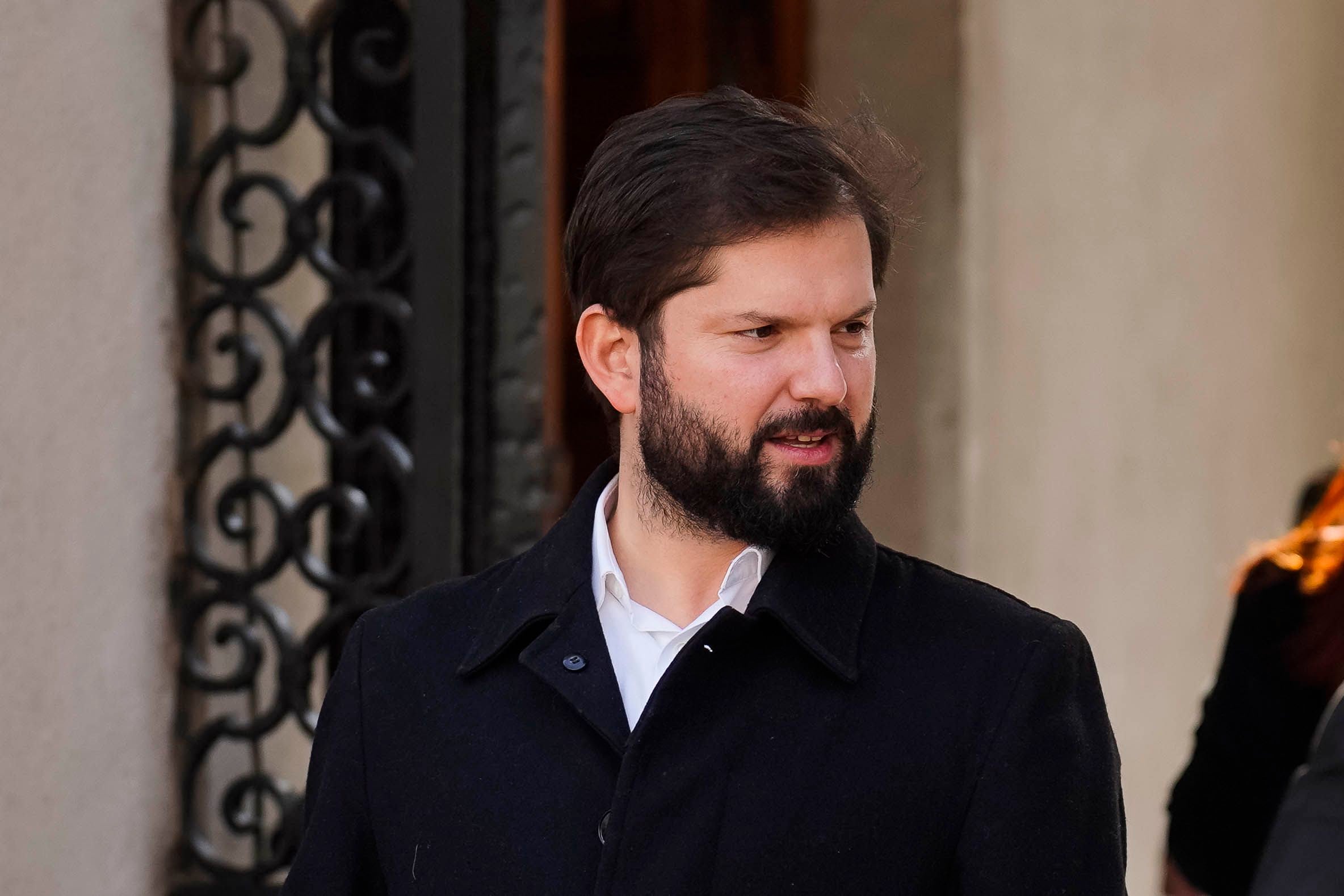 PRESIDENTE DE LA REPUBLICA GABRIEL BORIC JUNTO A LA MINISTRA SECRETARIA GENERAL DE GOBIERNO, CAMILA VALLEJO
