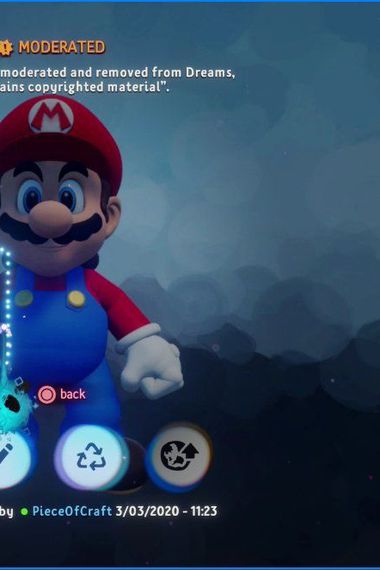 Usuarios de PS4 hacen realidad su sueño de jugar Mario gracias a Dreams