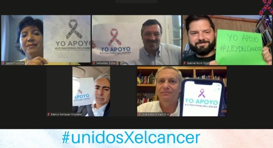 presidenciables por ley del cáncer