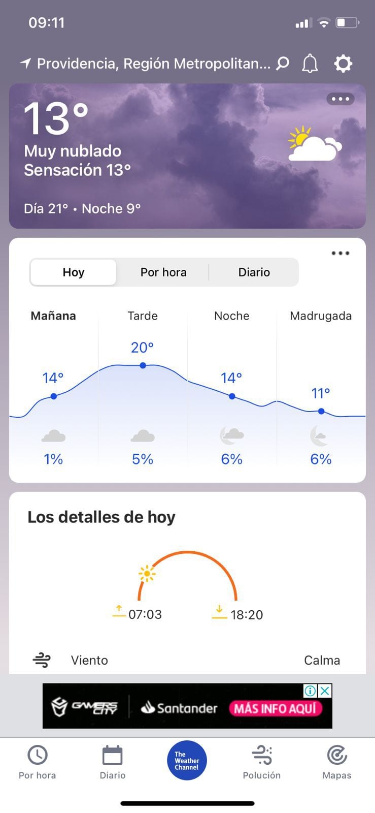 Las 5 mejores aplicaciones para ver el pronóstico del tiempo