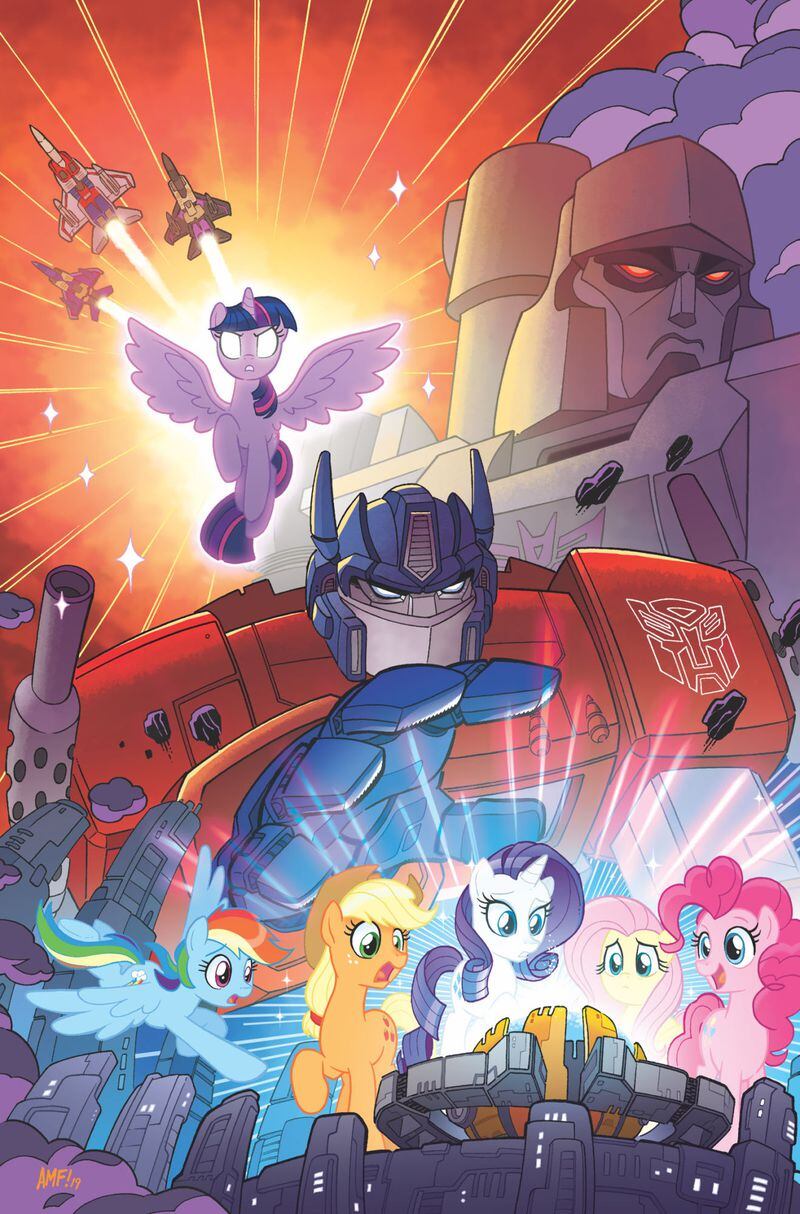 Un Nuevo Cómic Reunirá Los Mundos De Transformers Y My Little Pony - La ...