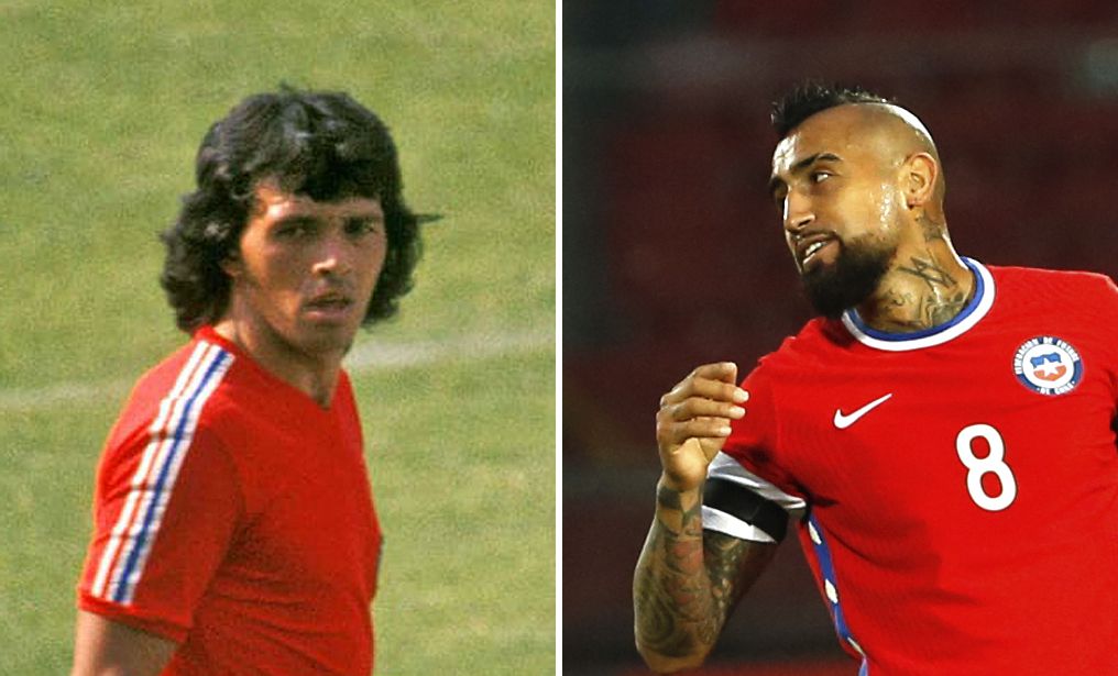 Elías Figueroa y Arturo Vidal.