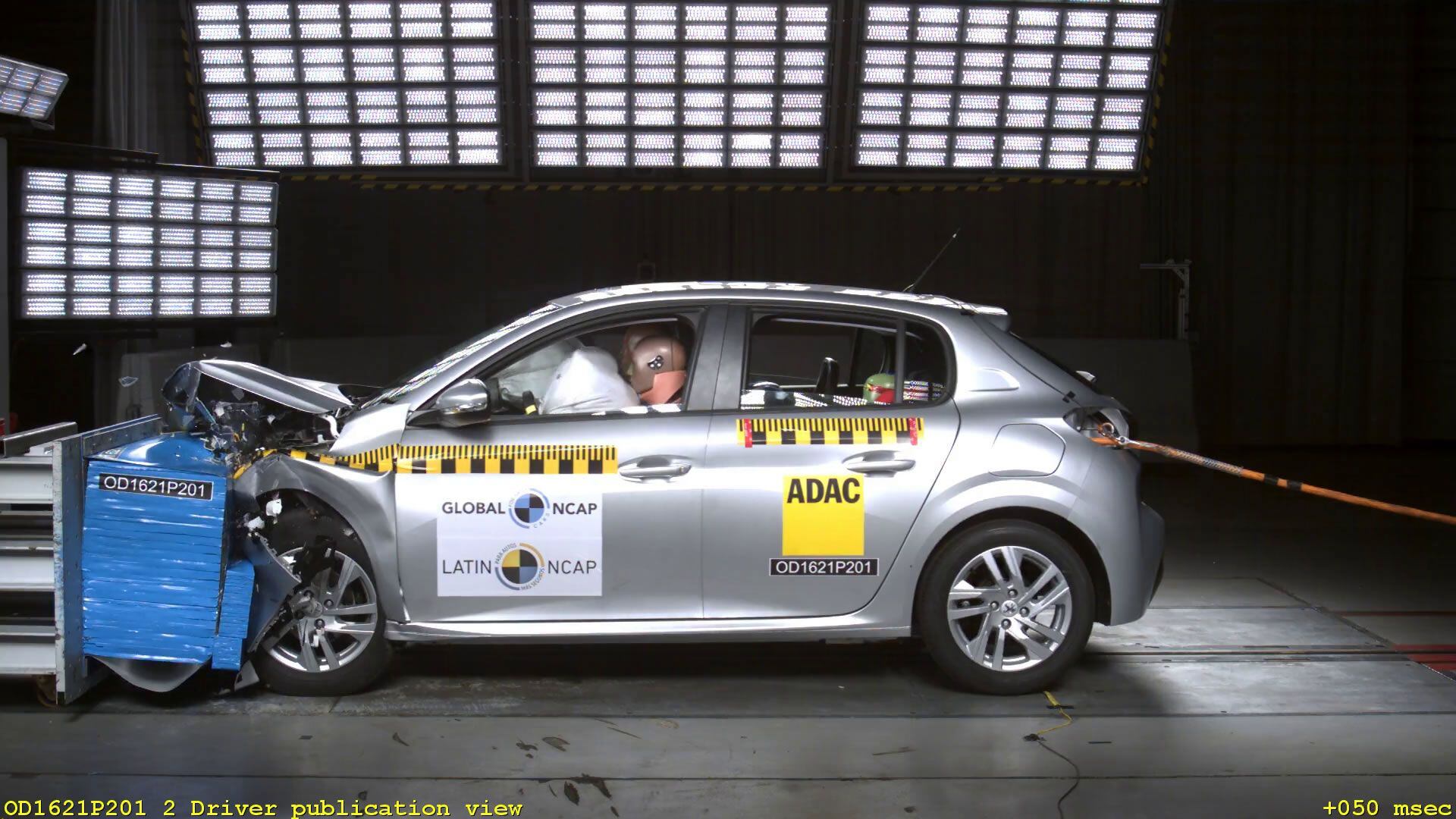 Latin NCAP Peugeot 208