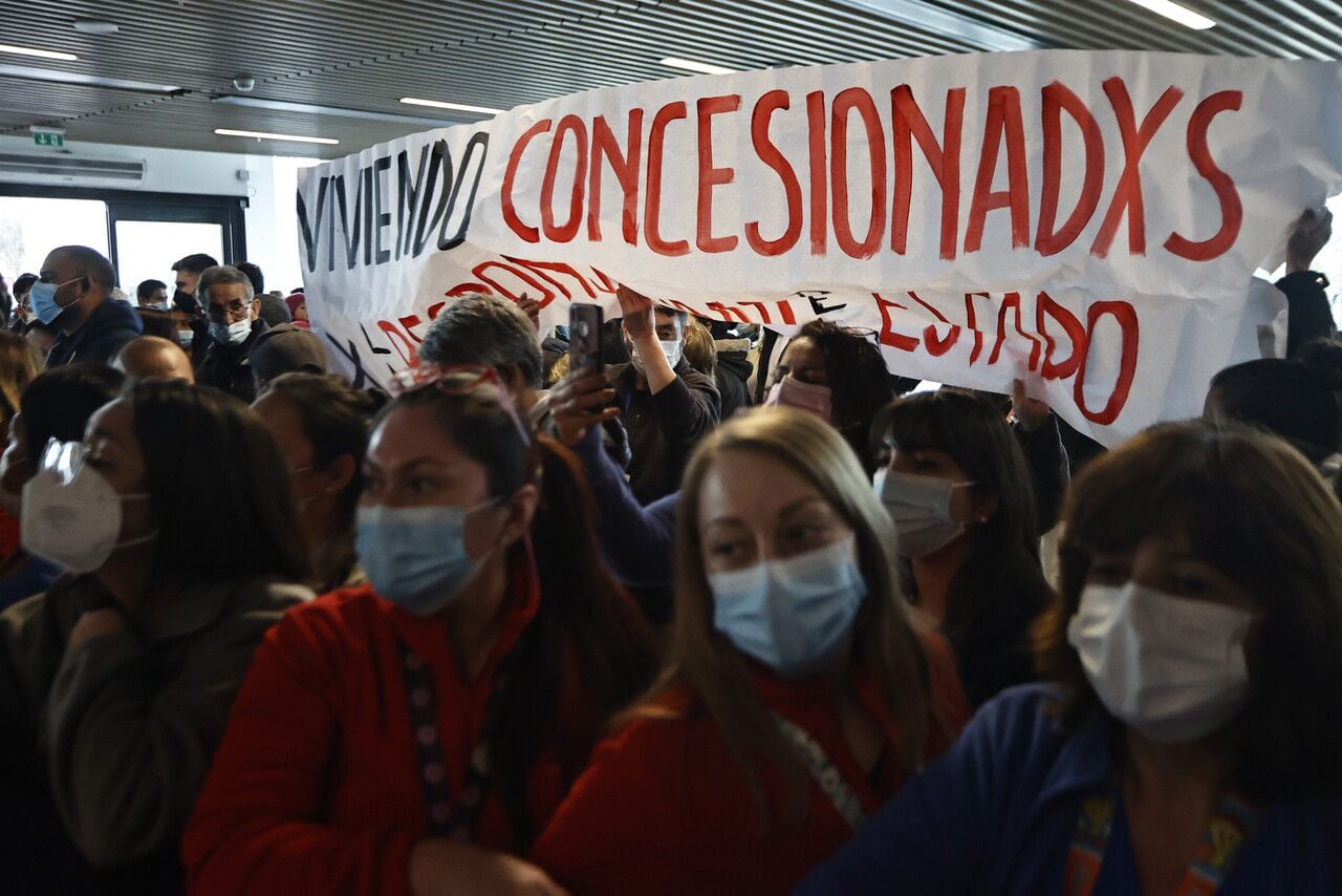 Manifestaciones Boric