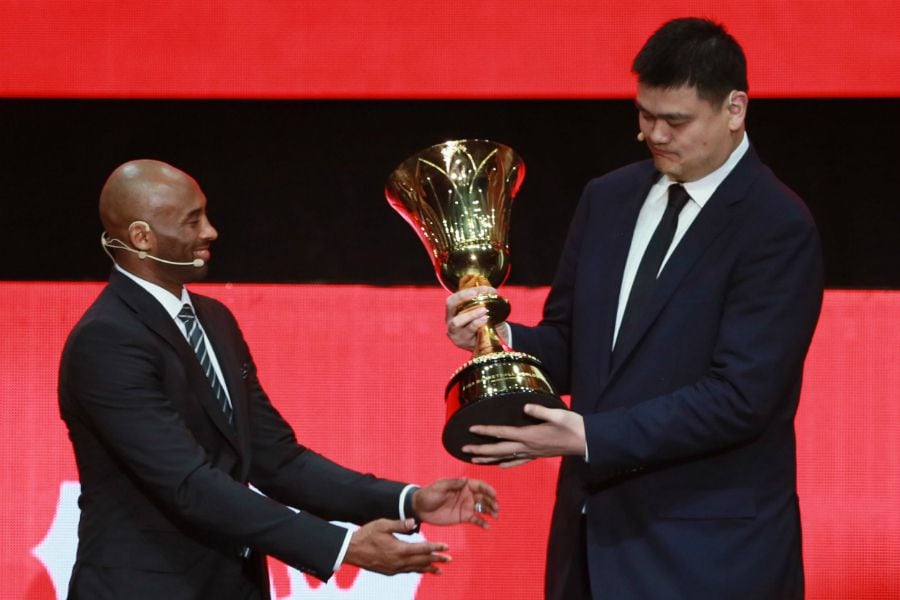 Kobe Bryant Y Yao Ming Protagonizaron El Sorteo Del Mundial De ...