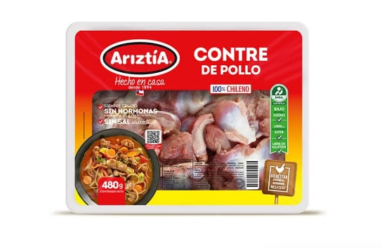 Contre pollo ariztía