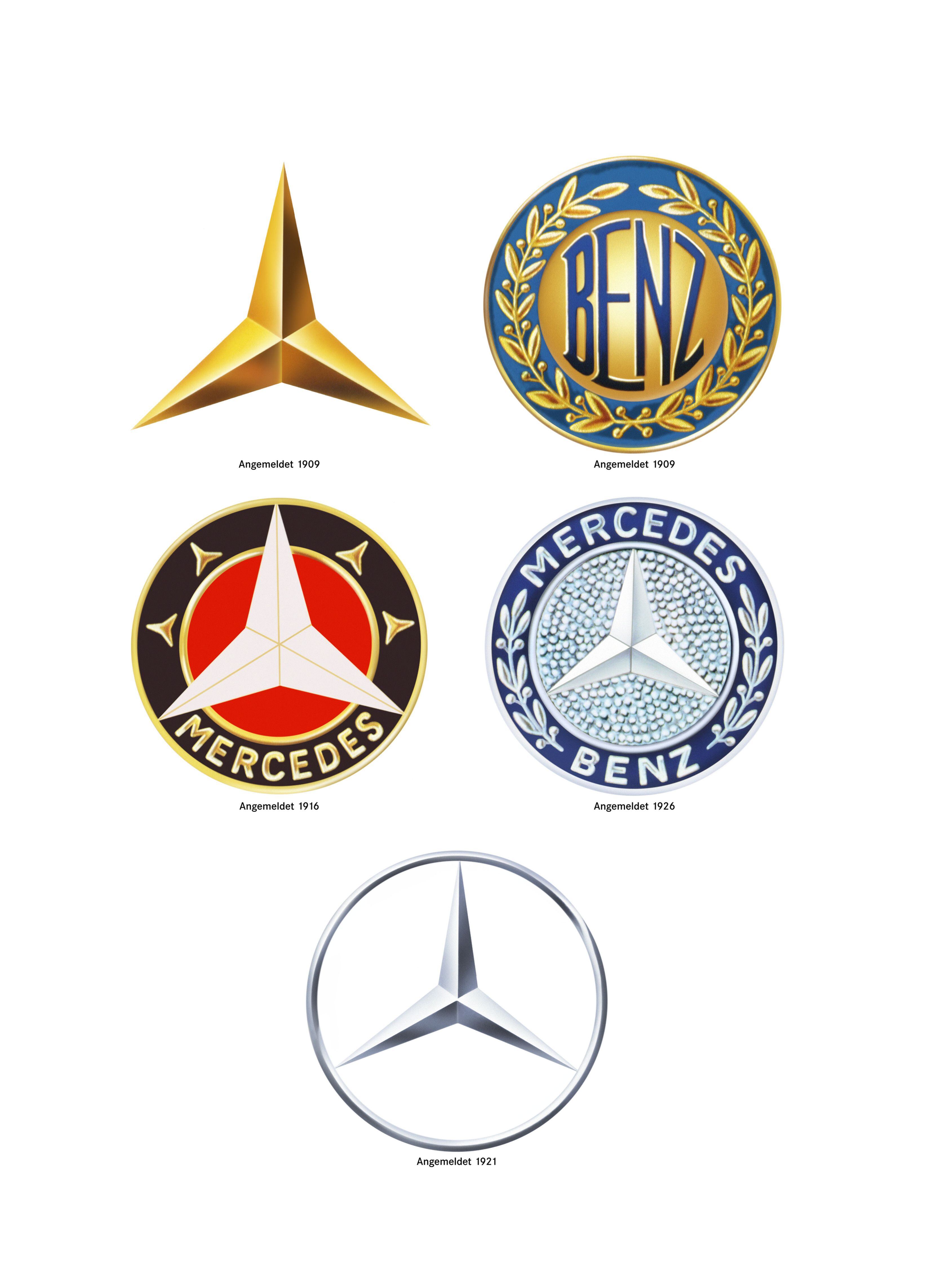 Brandvolution: Historia del logotipo de Mercedes-Benz: cómo nació una  estrella