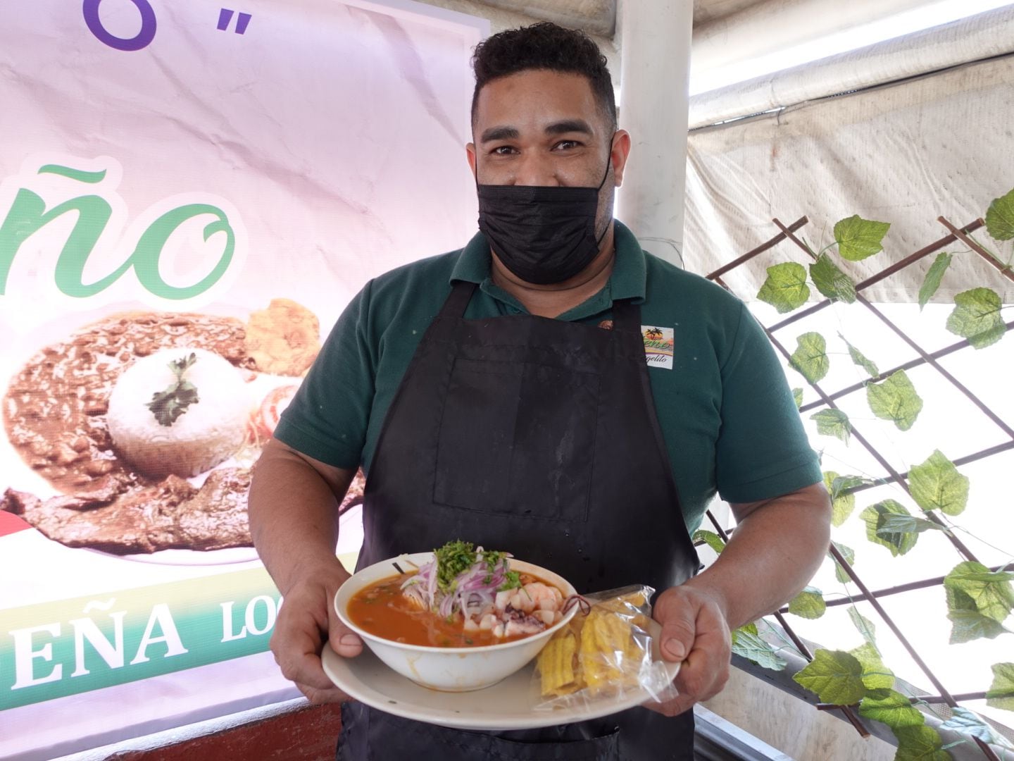 Miguel Navarrete, Rincón Costeño en mercado Tirso de Molina.