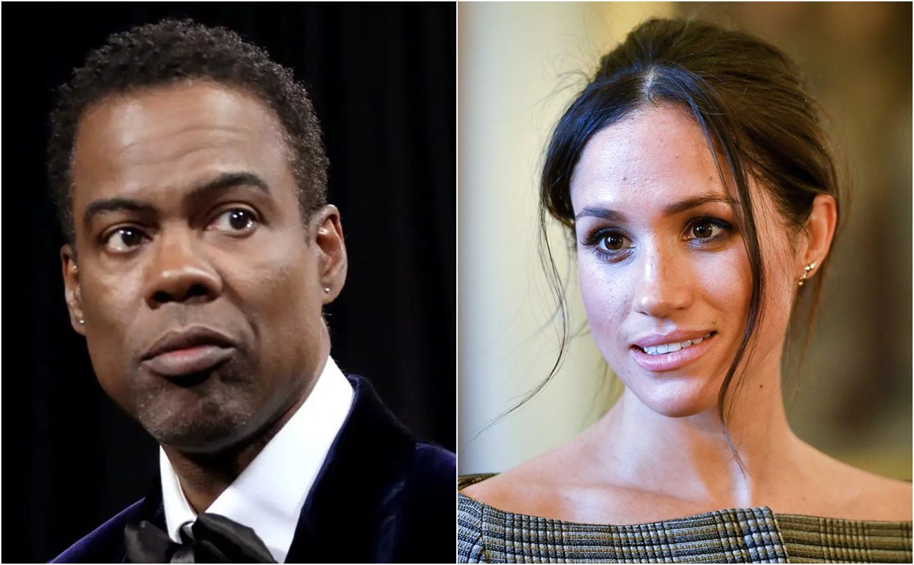 Chris Rock y Meghan Markle