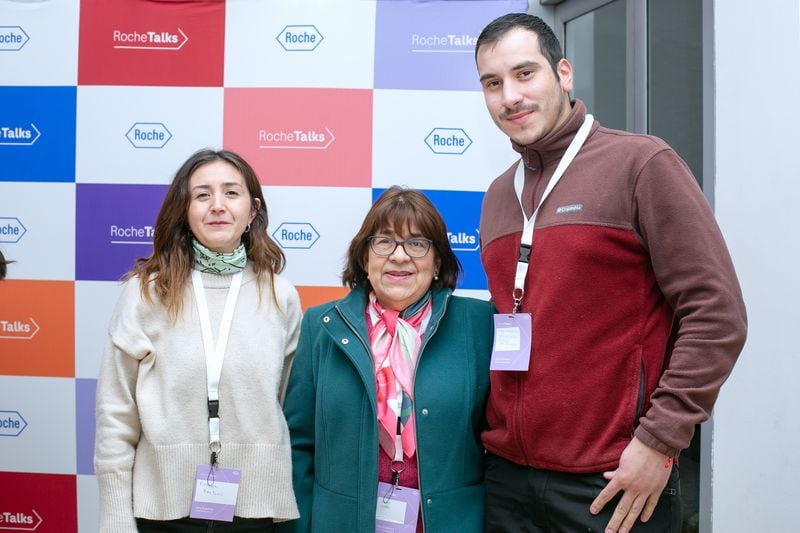 Karina Bastías, Rosa Oyarce y Sergio Manríquez, del Laboratorio Comunal de San Bernardo.