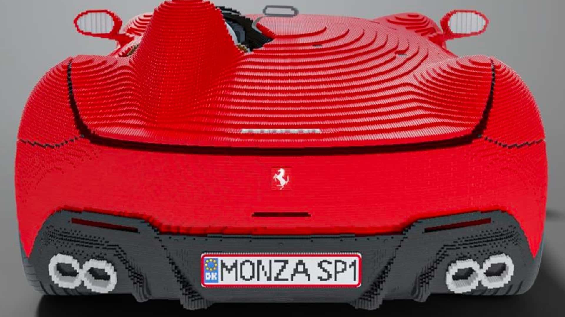 Ferrari Monza SP1 Lego