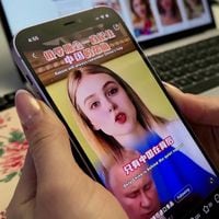 La historia de la youtuber ucraniana que fue clonada con IA para vender productos en la red