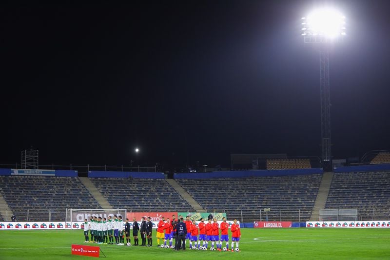 Chile enfrentó a Bolivia, en San Carlos de Apoquindo, el 8 de junio pasado.