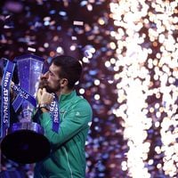 Sigue batiendo récords: Djokovic se toma revancha de Sinner y se convierte en el tenista más ganador de las ATP Finals