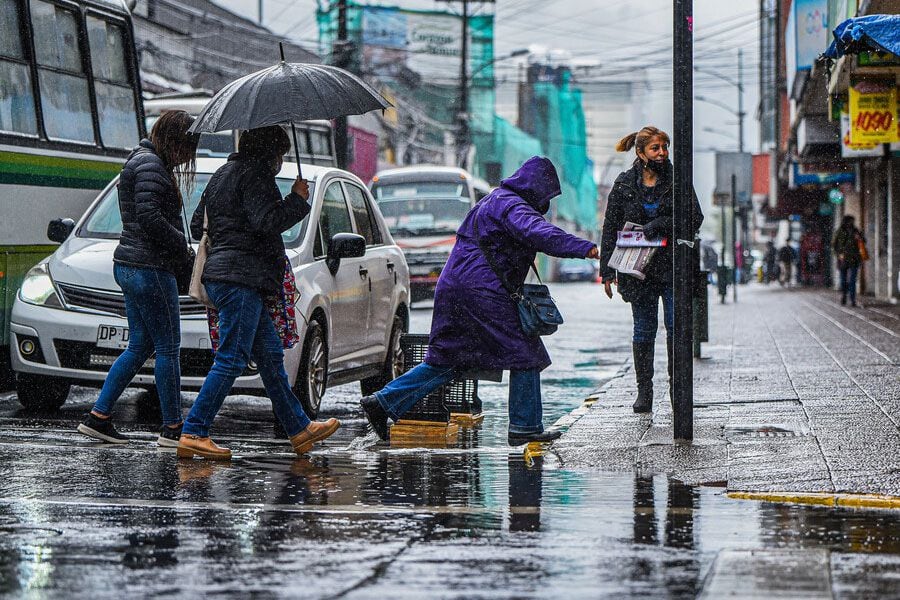 Lluvias en Temuco