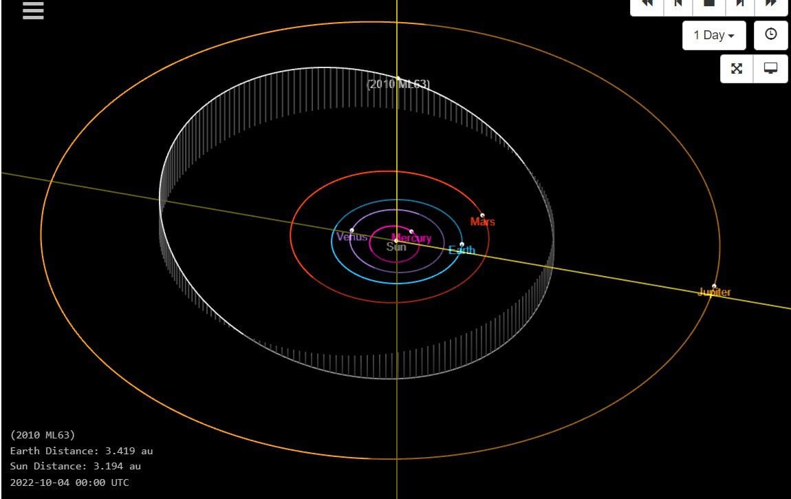 asteroide usach