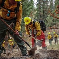 Programa pionero del estado de Washington para convertir a los reclusos en bomberos forestales
