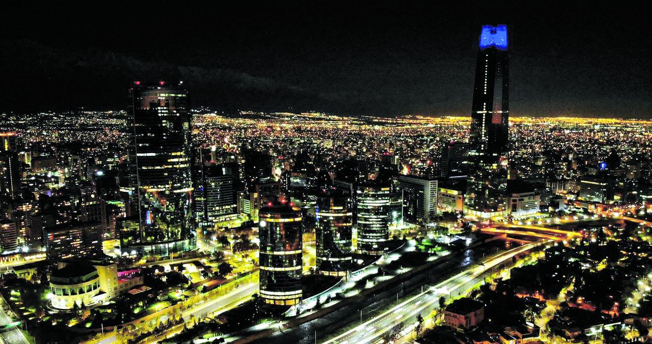 Santiago de noche