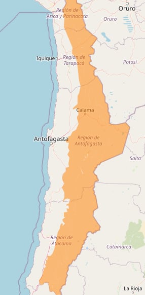 mapa alerta