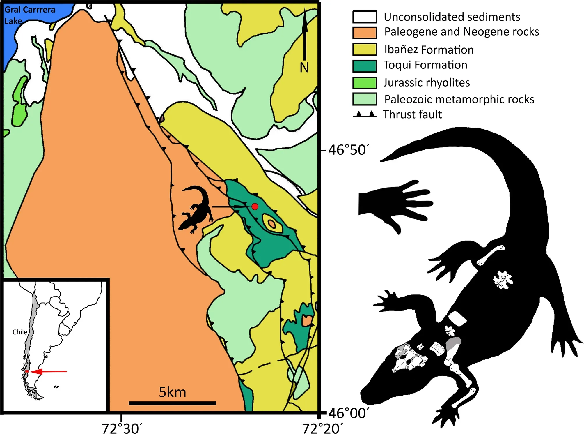 cocodrilo prehistórico