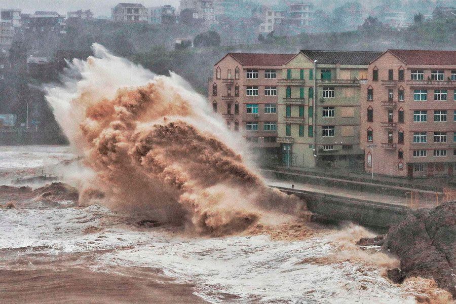 Tifón Lekima vuelve a tocar tierra en China número de fallecidos se