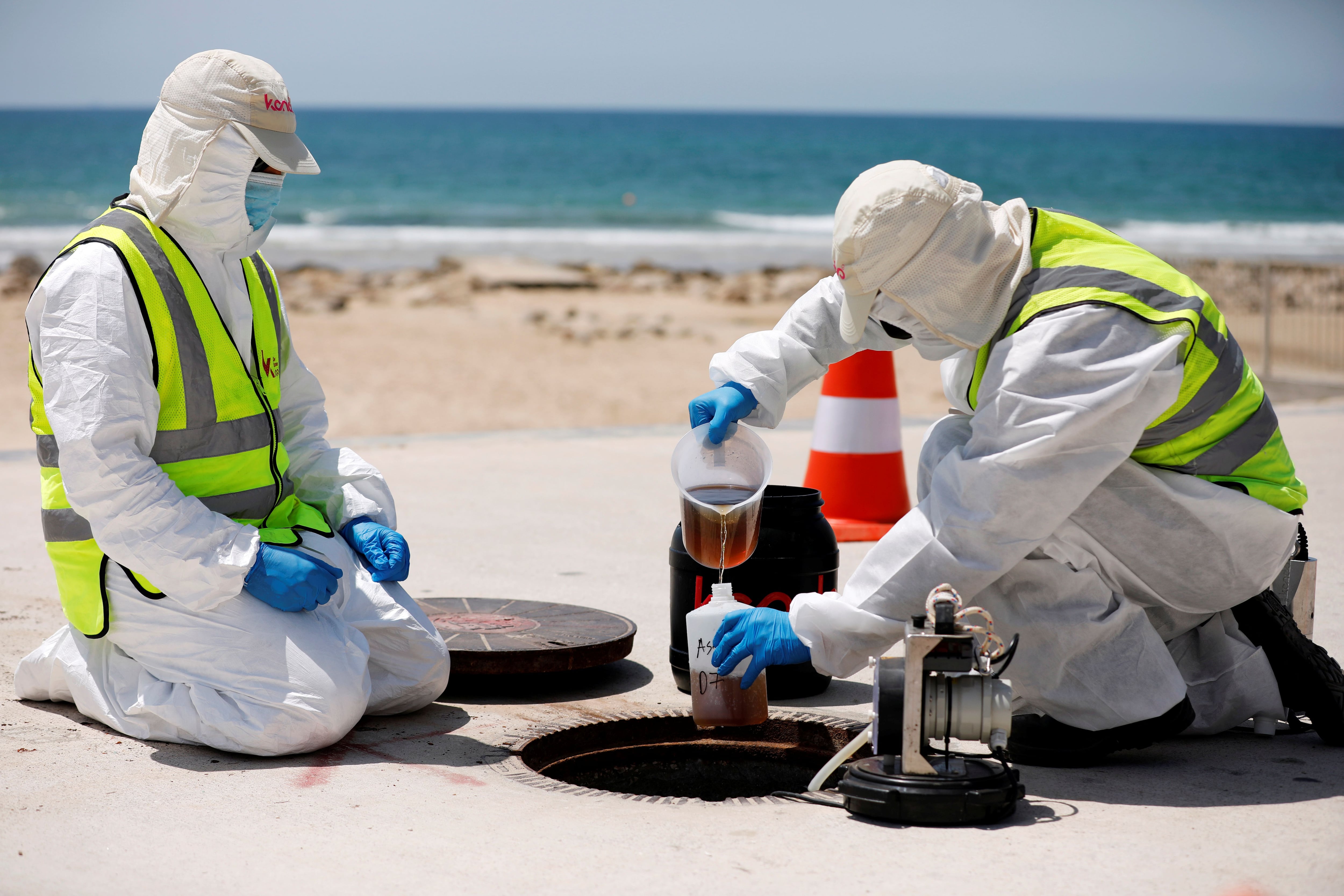 Surveillance scheme hunts for COVID traces in Israel's sewers