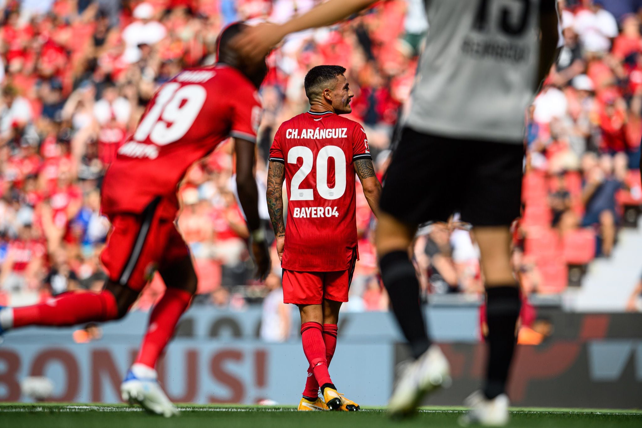 Charles Aránguiz marcó a los 43' del primer tiempo.