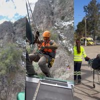 Rescatan a excursionista lesionado tras sufrir accidente en parque Quebrada de Macul
