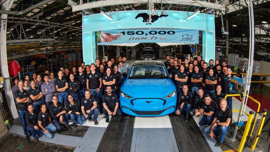 Ya van 150.000 Ford Mustang Mach-E producidos