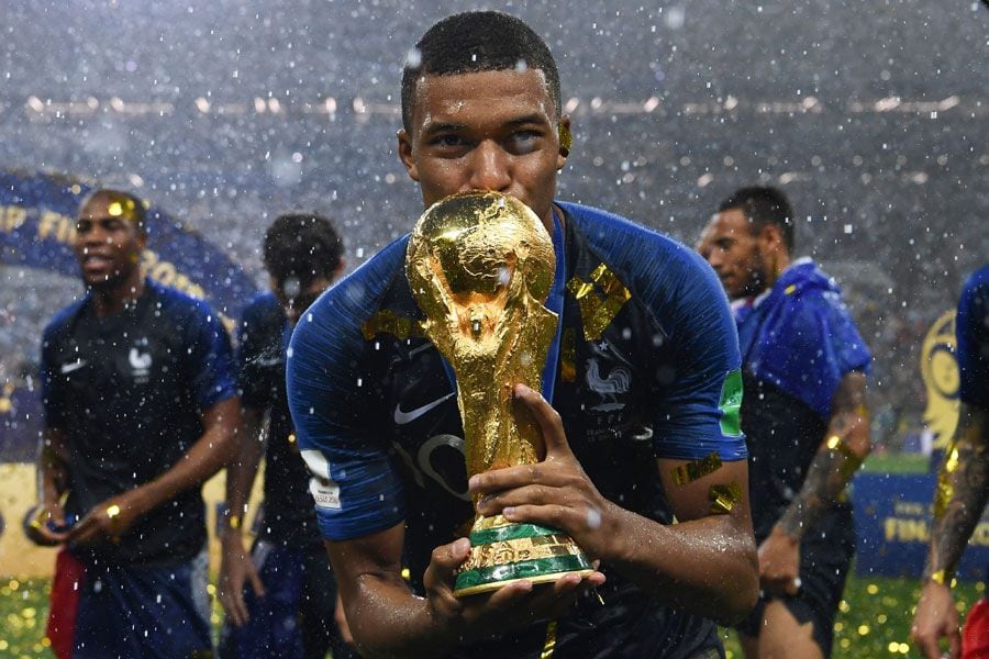 20 De Diciembre Nace El Campeón Del Mundo Francés Kylian Mbappé La Tercera