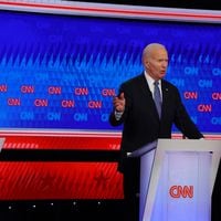 Lapsus de Biden y fake news de Trump marcan primer debate presidencial en EE.UU.